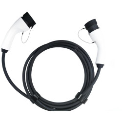 Charging cable Elvix 4935 T2-T2 11KW 5M White/Black