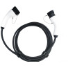 Charging cable Elvix 4935 T2-T2 11KW 5M White/Black