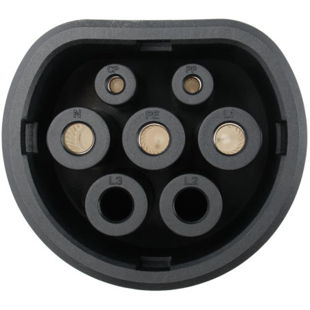 Connector Elvix T1-T2 US to Euro