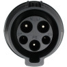 Connector Elvix T1-T2 US to Euro