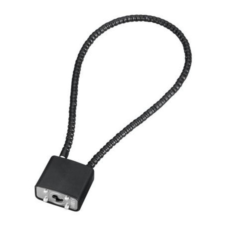 Lock with steel cable Partizan Tactical LC170 Black
