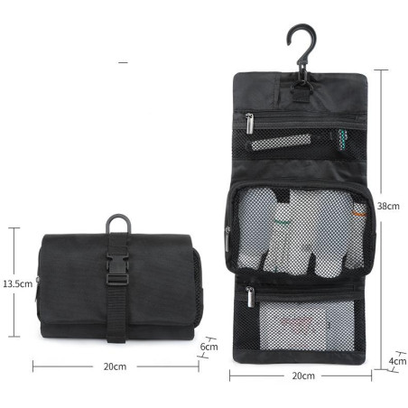 Foldable Toilet Bag Partizan Tactical FTB-2 Black