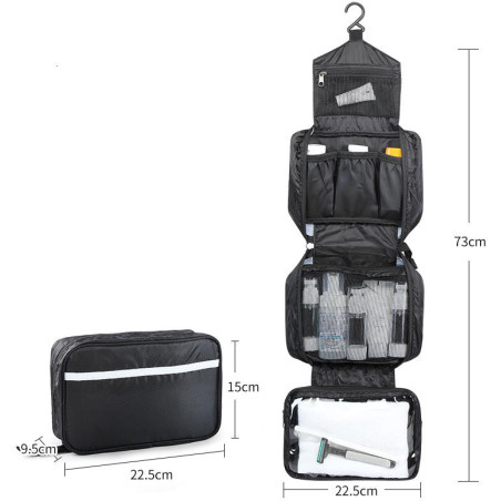 Foldable Toilet Bag Partizan Tactical FTB-3 Black