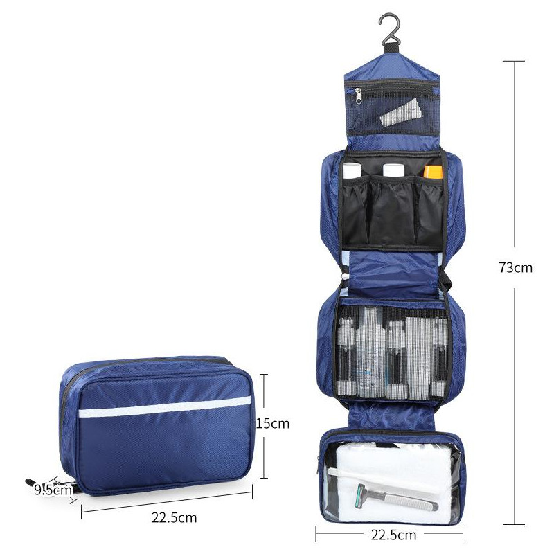 Foldable Toilet Bag Partizan Tactical FTB-3 Navy Blue