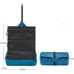 Foldable Toilet Bag Partizan Tactical FTB-4 Light Blue