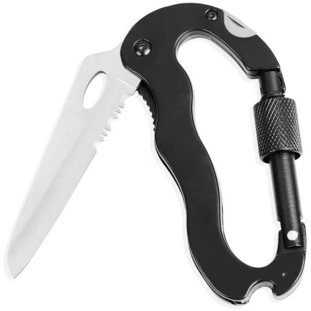 Karabinka-multitool 5 v 1 Partizan Tactical MT 1 Black