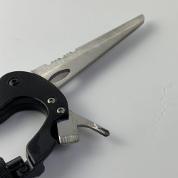 Karabinka-multitool 5 v 1 Partizan Tactical MT 1 Black