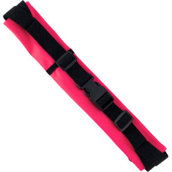 Bežecký opasek, voděodolný a reflexní, s dvěma kapsami Partizan Tactical Running Belt Pink