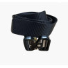 Taktický nylonový opasek s kovovou přezkou Partizan Tactical Belt Nylon Fast Black