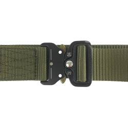 Taktický nylonový opasek s kovovou přezkou Partizan Tactical Belt Nylon Fast Olive