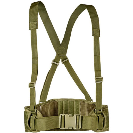 Taktický opasek MOLLE s kapsami Partizan Tactical Belt 5 Straps Olive