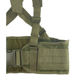 Taktický opasek MOLLE s kapsami Partizan Tactical Belt 5 Straps Olive