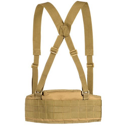 Takticky opasek MOLLE s ksandami Partizan Tactical Belt5 Straps Coyote