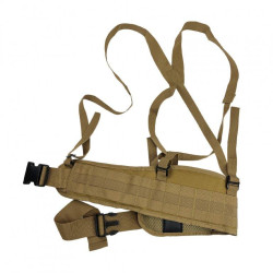 Takticky opasek MOLLE s ksandami Partizan Tactical Belt5 Straps Coyote