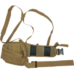 Takticky opasek MOLLE s ksandami Partizan Tactical Belt5 Straps Coyote