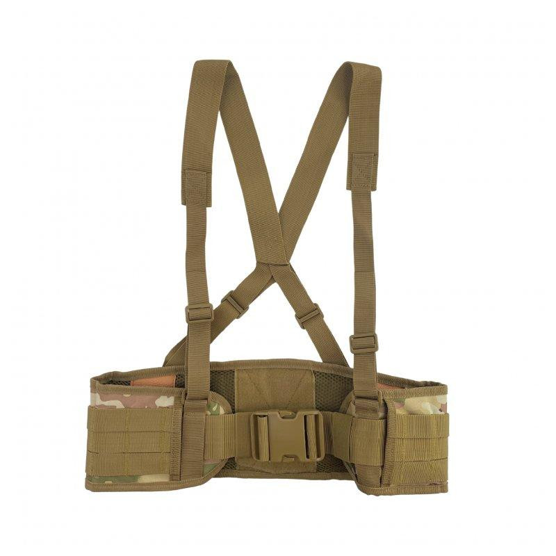 Takticky opasek MOLLE s ksandami Partizan Tactical Belt5 Straps Camo
