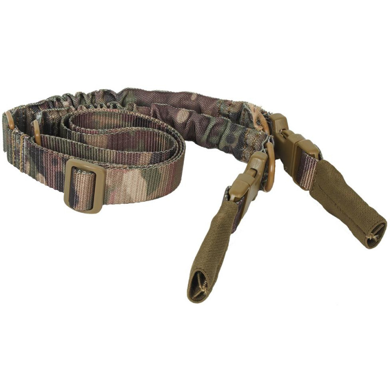 Takticky dvoubodovy popruh Partizan Tactical TPG rope Camo