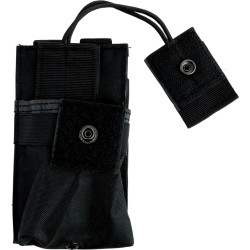 Pouzdro na vysilacku Partizan Tactical R1 Black