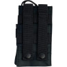 Pouzdro na vysilacku Partizan Tactical R1 Black
