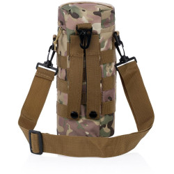 Pouzdro na lahev s kapsou MOLLE Partizan Tactical WB Camo