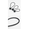 Lock with steel cable Partizan Tactical LC85 Black