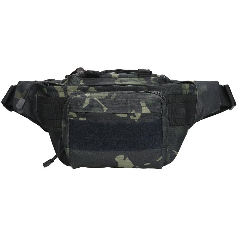 Taktická ledvinka Partizan Tactical Waist 1  Black Camo
