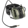 Taktická sluchátka na prilbu Active Helmet Headset Olive