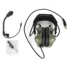 Taktická sluchátka na prilbu Active Helmet Headset Olive