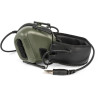 Taktická sluchátka na prilbu Active Helmet Headset Olive
