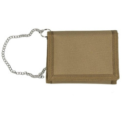 MILTEC PENĚŽENKA S ŘETÍZKEM, COYOTE