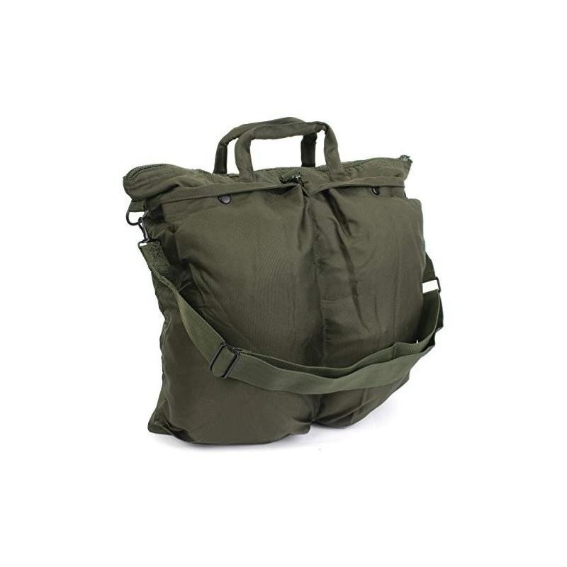 Letecká taška na helmu s ramenními popruhy Mil-Tec Olivová.