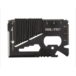 Nástrojová karta pro přežití s pouzdrem a paracordem  Mil-Tec