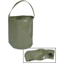 Skladaci vodni kbelik Mil-Tec 10 l Olivovy