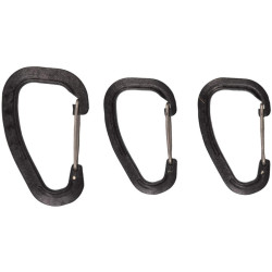 Prislusenstvi Karabiner Mil-Tec Set Wildo? cerna