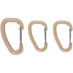 Prislusenstvi Karabiner Mil-Tec Set Wildo? Coyote