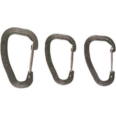 Prislusenstvi Karabiner Mil-Tec Set Wildo? olivova