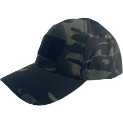 Ksiltovka Partizan Tactical Cap Black Camo
