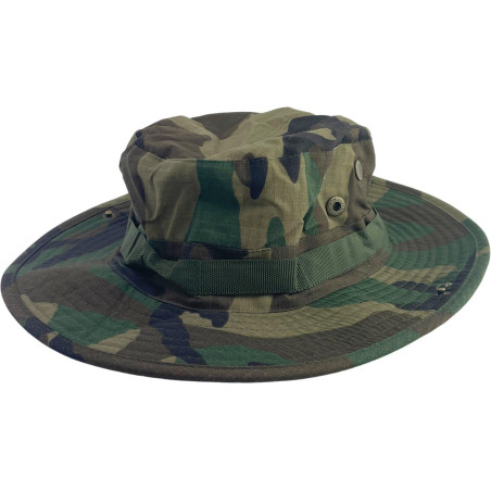 Taktický klobouk s širokým lemem Partizan Tactical Hat Woodland