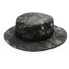 Taktický klobouk s širokým lemem Partizan Tactical Hat Black Camo