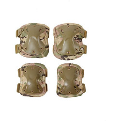 Sada kolenních a loketních chráničů Partizan Tactical Anatomic Camo