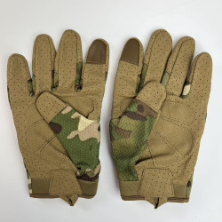 Takticke rukavice (celopalcove) FF 5 Camo Velikost: M