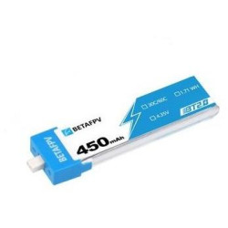 BetaFPV LiPo Battery 1S 450mAh 30C BT2.0 (4pcs)