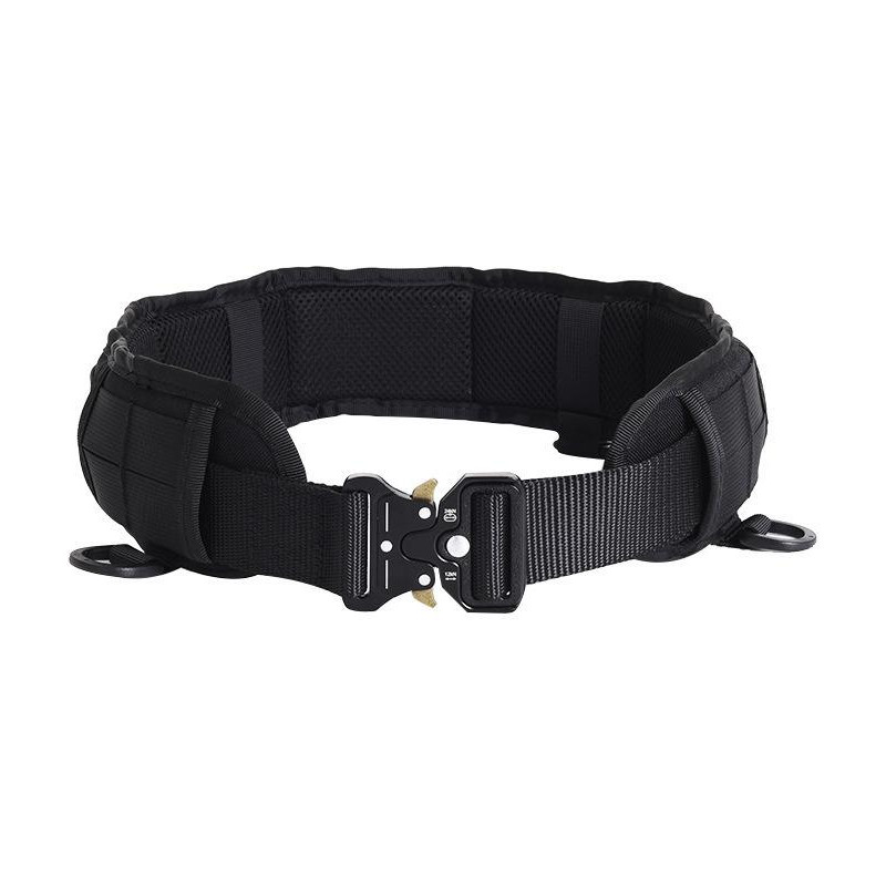 Taktický opasek s vysokokvalitní kovovou rychlou přezkou a systémem rychlého upevňování Molle Belt2 Black
