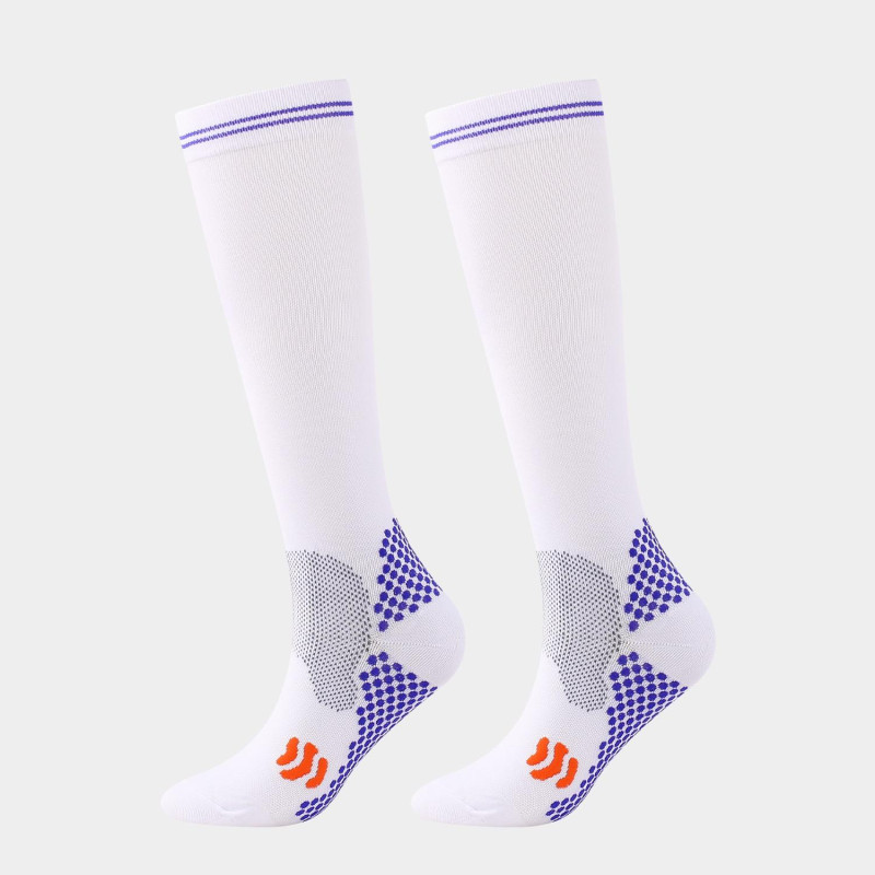 Kompresní ponožky - Bílé Velikost: L/XL