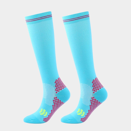 Kompresní ponožky - Jezerní modré Velikost: L/XL