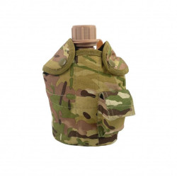 Polní láhev o objemu 1l s ALU miskou KT-1000 Camo