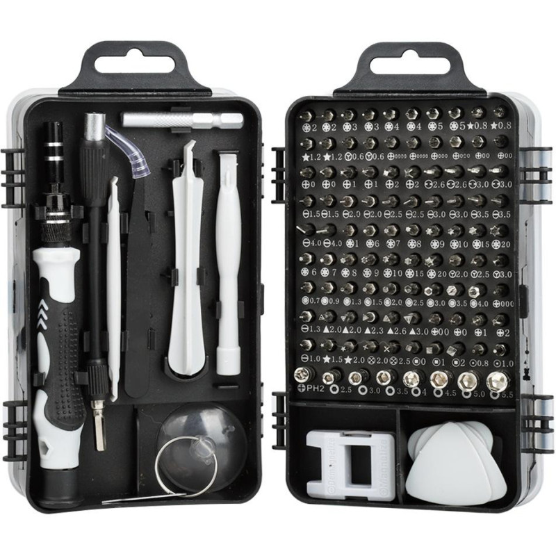 Sada Magnetických Nástrojů Na Opravu Elektroniky Black (Skit M-115)