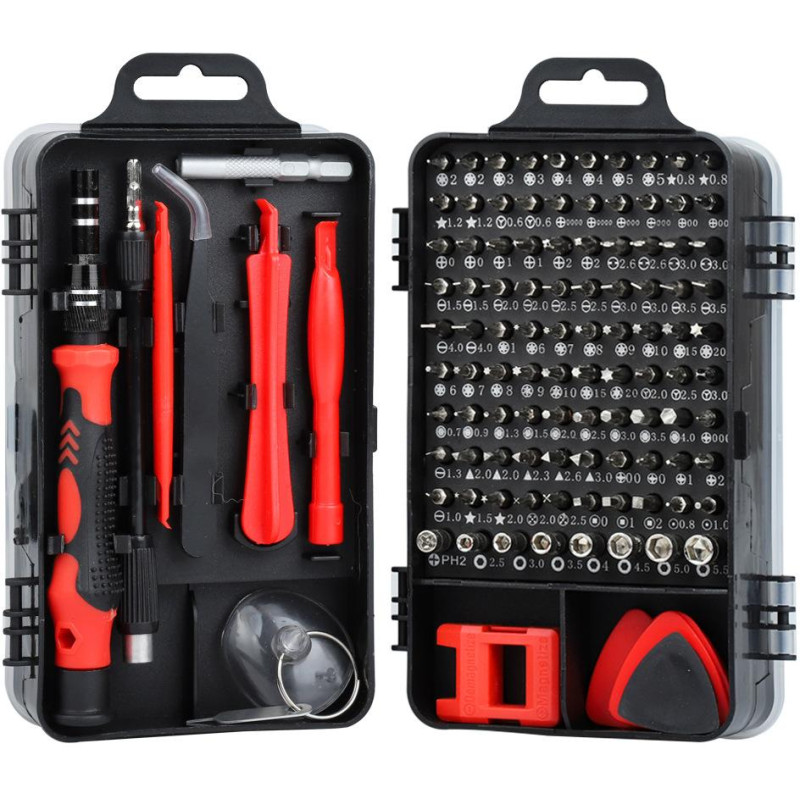 Sada Magnetických Nástrojů Na Opravu Elektroniky Red (Skit M-115)