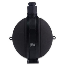 Skládací lahev s karabinou KT-580 Černá