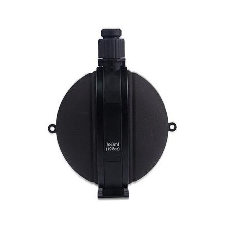 Skládací lahev s karabinou KT-580 Černá